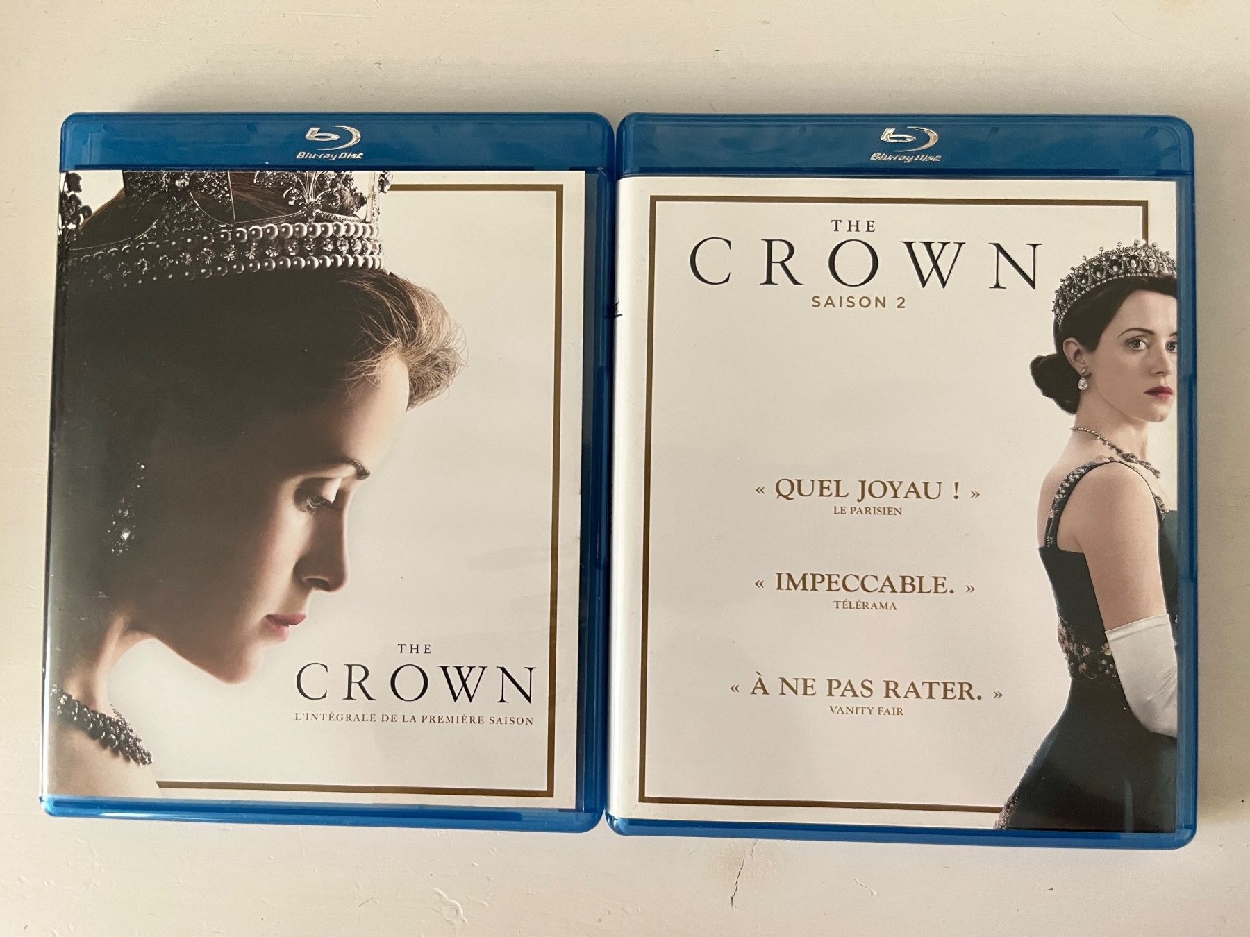 Alle DVDs: The Crown - Staffel 1 & 2 Blu-ray – Neu (gemäss Beschreibung) aus Sierre von black.box