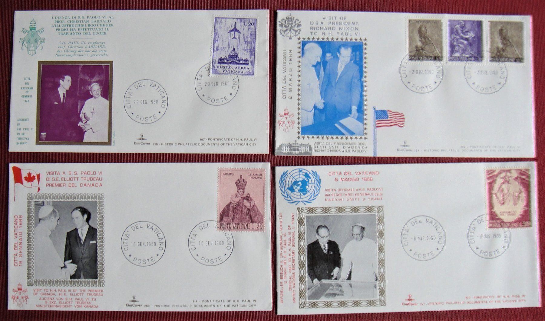 Tous les timbres: VATIKAN  Historic Documents – D'occasion à Dietlikon par Raffy12 3