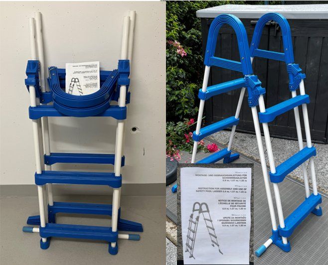 Intex Kinderplanschbecken: ganze Poolausrüstung Intex  305x76 – Neu (gemäss Beschreibung) aus Würenlos von  4