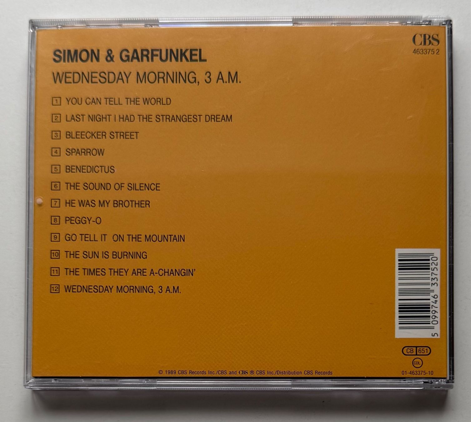 CDs: Simon & Garfunkel / Wednesday Morning, 3 A.M. – Gebraucht aus Näfels von rottabi 1