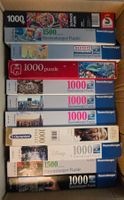 11 Diverse Puzzles 1000/1500 Teile