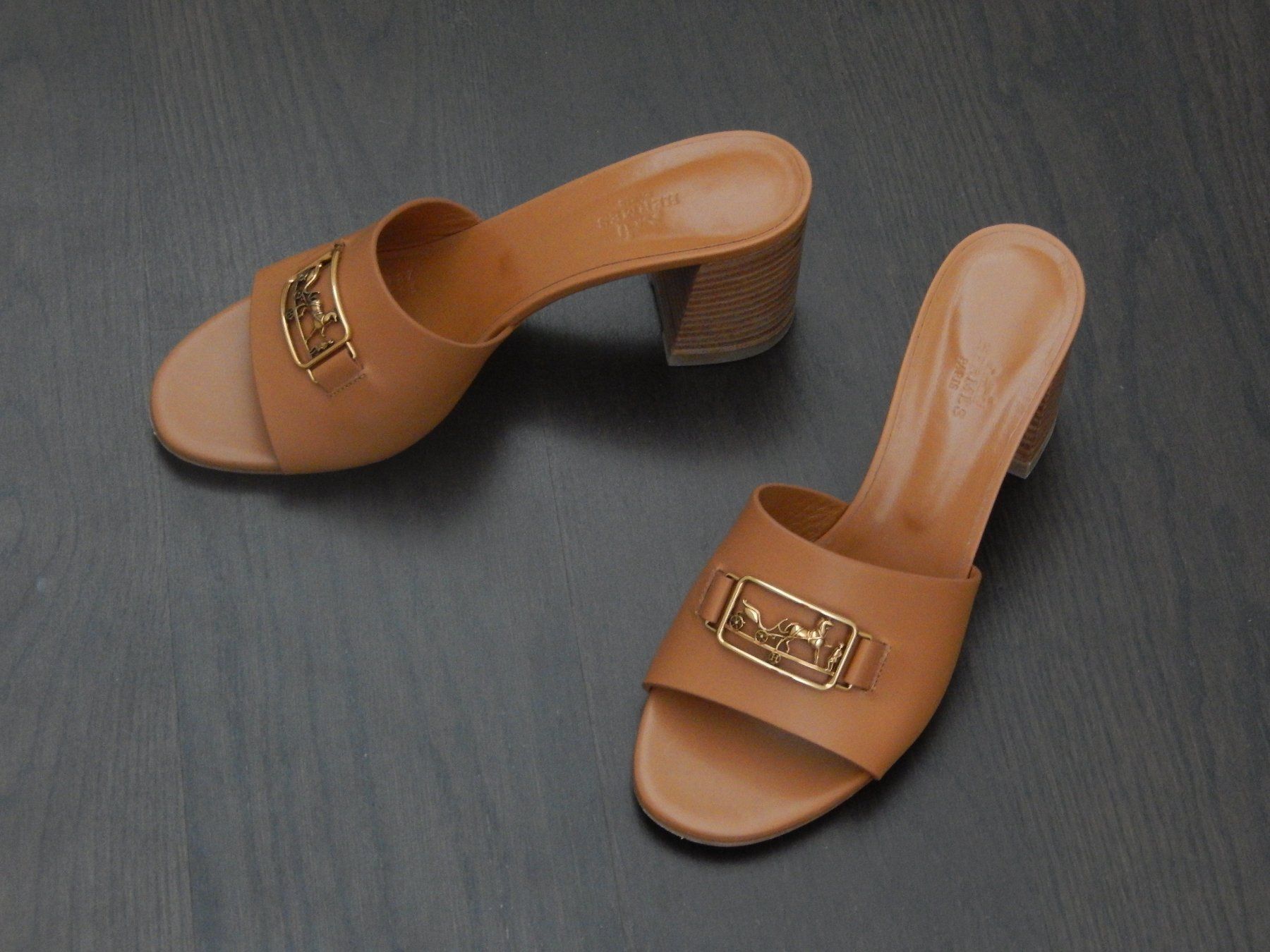 Hermès Scarpe da donna: Orig. HERMES Mules Bastille Gr. 38,5 – Usato da Tuggen venduto da vivira 5