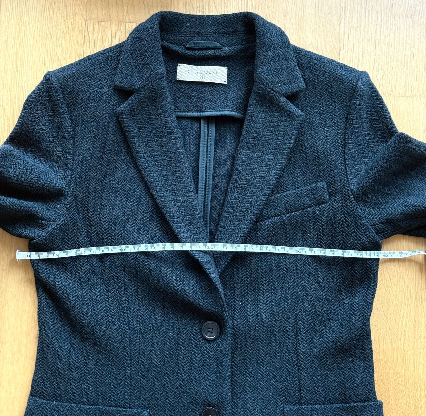 Circolo Giacche: Dunkelblauer Schurwoll Blazer, Circolo, Gr. 32 – Usato da Meilen venduto da mohnblume 8