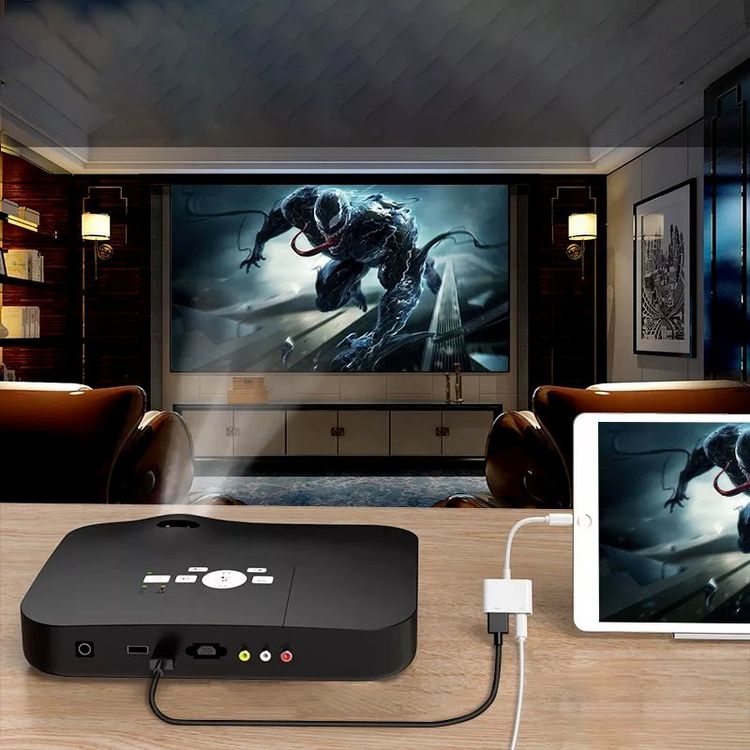 HDTV/HDMI Kabel Für IPhone & IPad – 2 Meter, 1080p, Übertragung Auf TV/Projektor