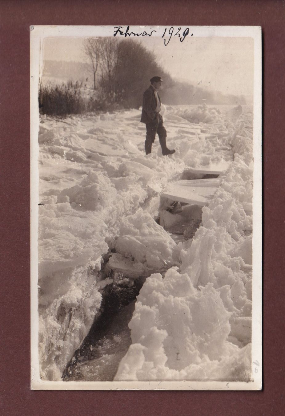 Cartes postales: Foto SCHNEE - 1929 – D'occasion à Pully par nicecards-shop