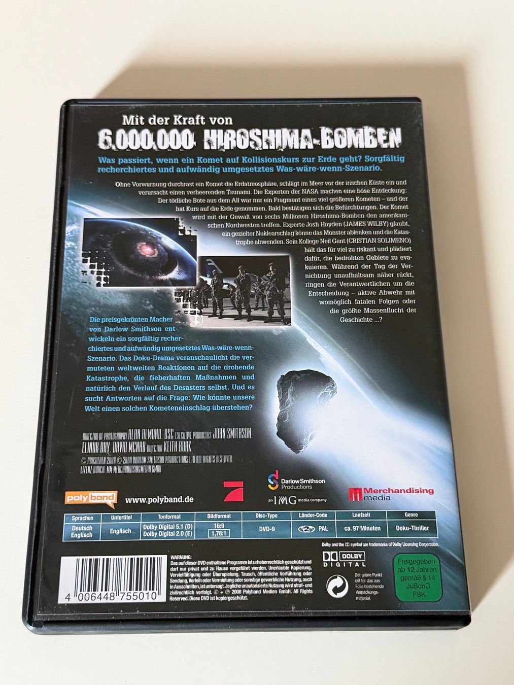 Alle DVDs: DVD Comet Impact Killer aus dem All – Gebraucht aus Altstätten SG von sheamus 1