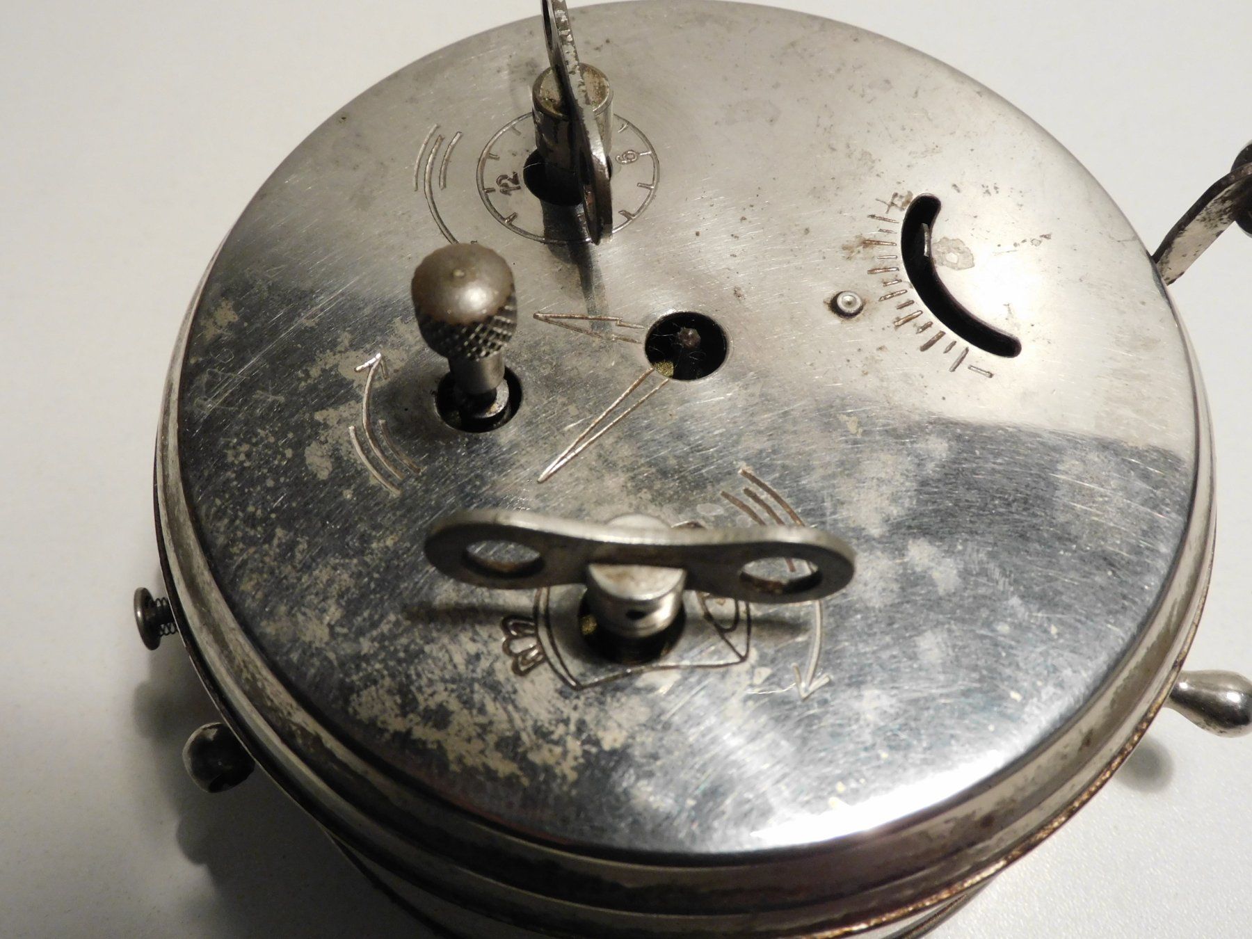 Montblanc Sveglie: Design Montblanc antiker Wecker mechanisch – Usato da Sursee venduto da 76 4