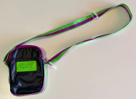 Nike Heritage S Obsidian & Green Crossbody Bag