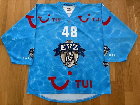 ORIGINAL EV ZUG # 48 KLINGBERG TRIKOT 2019/20 EVZ XXL