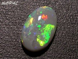 theOPAL*** TOLLER SEMI-BLACK OPAL 0,90ct (Australien) ***