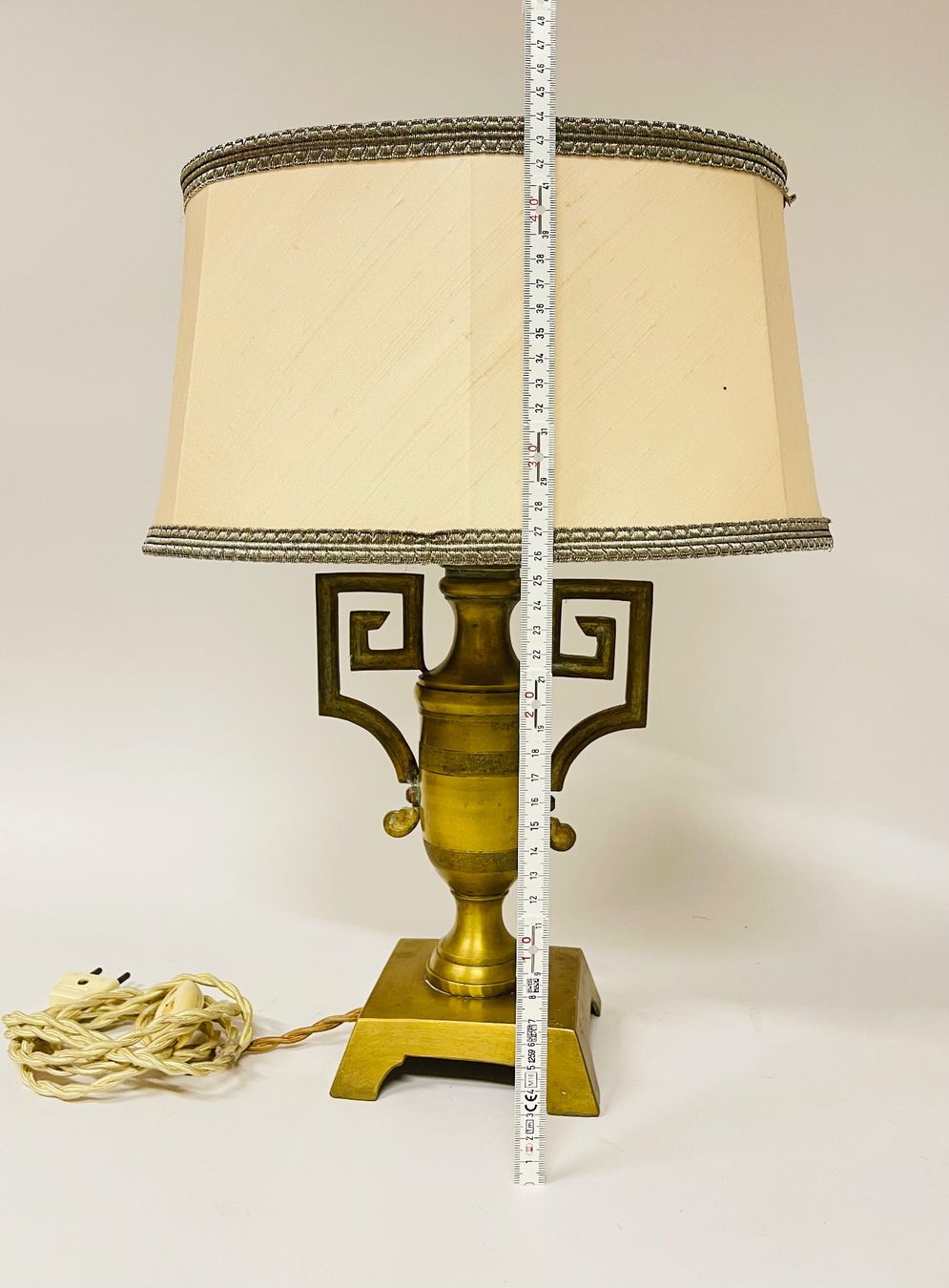 Lampade: Vintage Tischlampe aus Messing – Usato da Olten venduto da ELHANDEL 4
