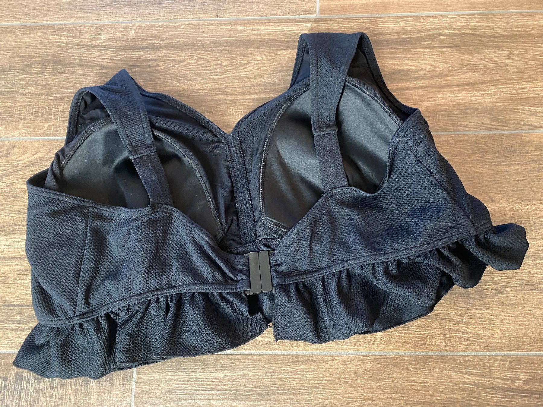 Costumi da bagno & Bikini: Ulla Popken Bikini Set Struktur Rüsche schwarz Gr. 56 – Usato da Pratteln venduto da a23_j2gs 5