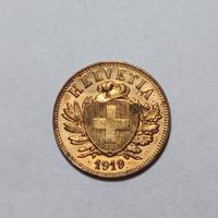 2 Rappen 1919 stgl