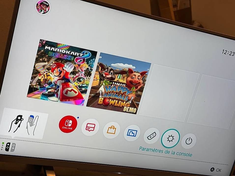 Console: Nintendo Switch V1 + 8 jeux + accessoires  Pack complet – Usato da Meyrin venduto da catarinalopes96 4