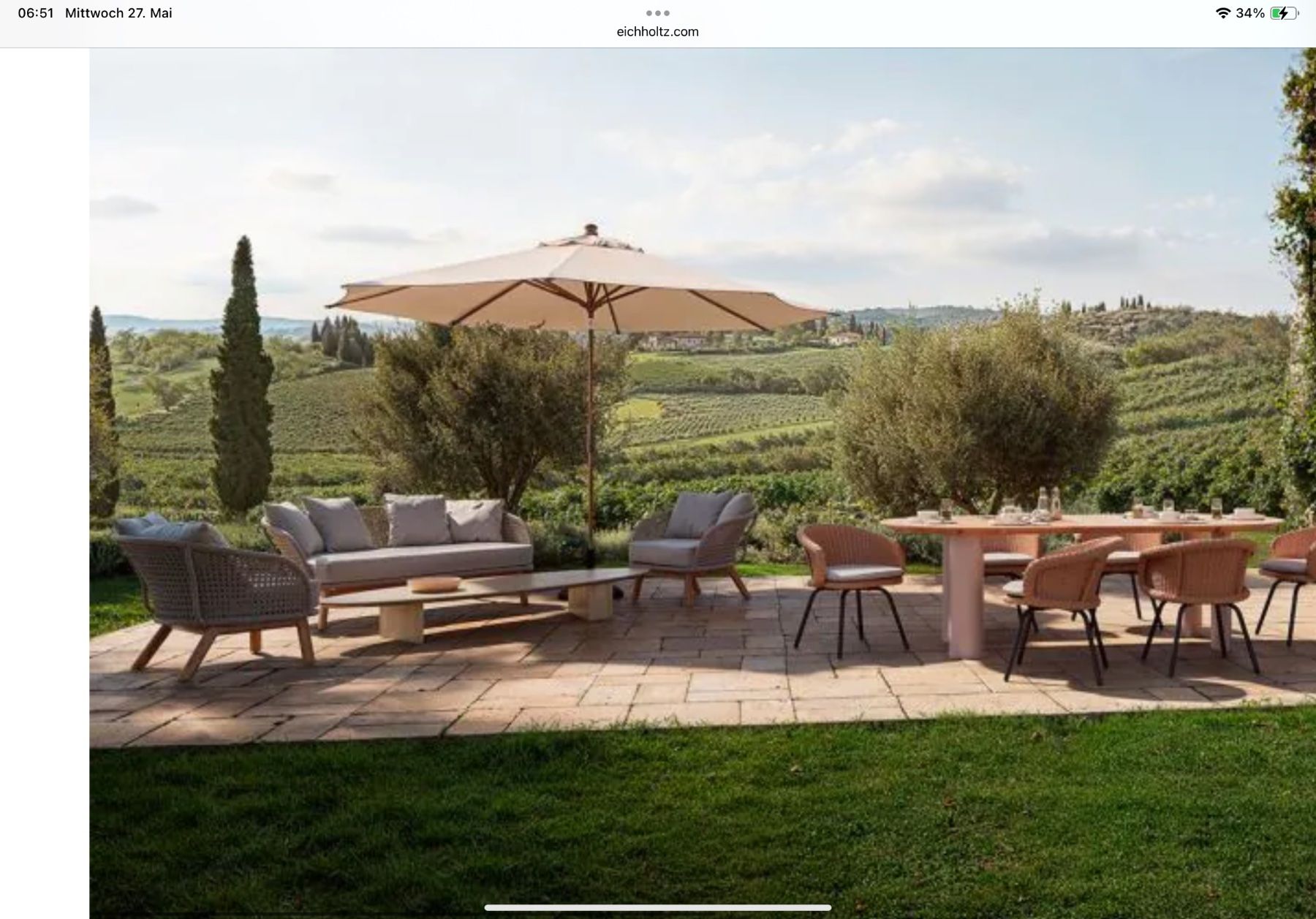 Eichholtz Divani: EICHHOLTZ*** Outdoor Sofa Trinity – Nuovo e nell'imballaggio originale da Ruswil venduto da Miami-2026 1