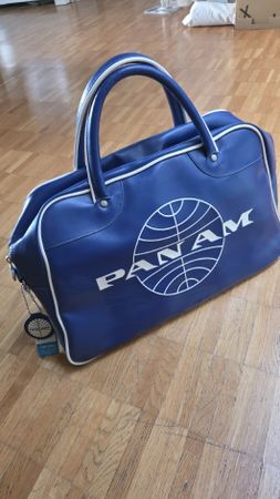 Panam Reisetasche mit Kosmetiktasche blau neuwertig