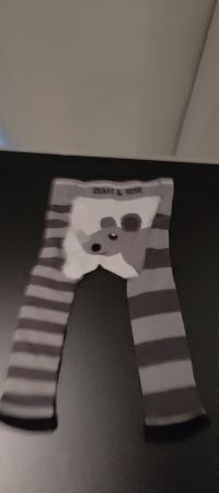 Blade Rose Baby Leggings Strumpfhose Nashorn Gr. 3-4 Jahre