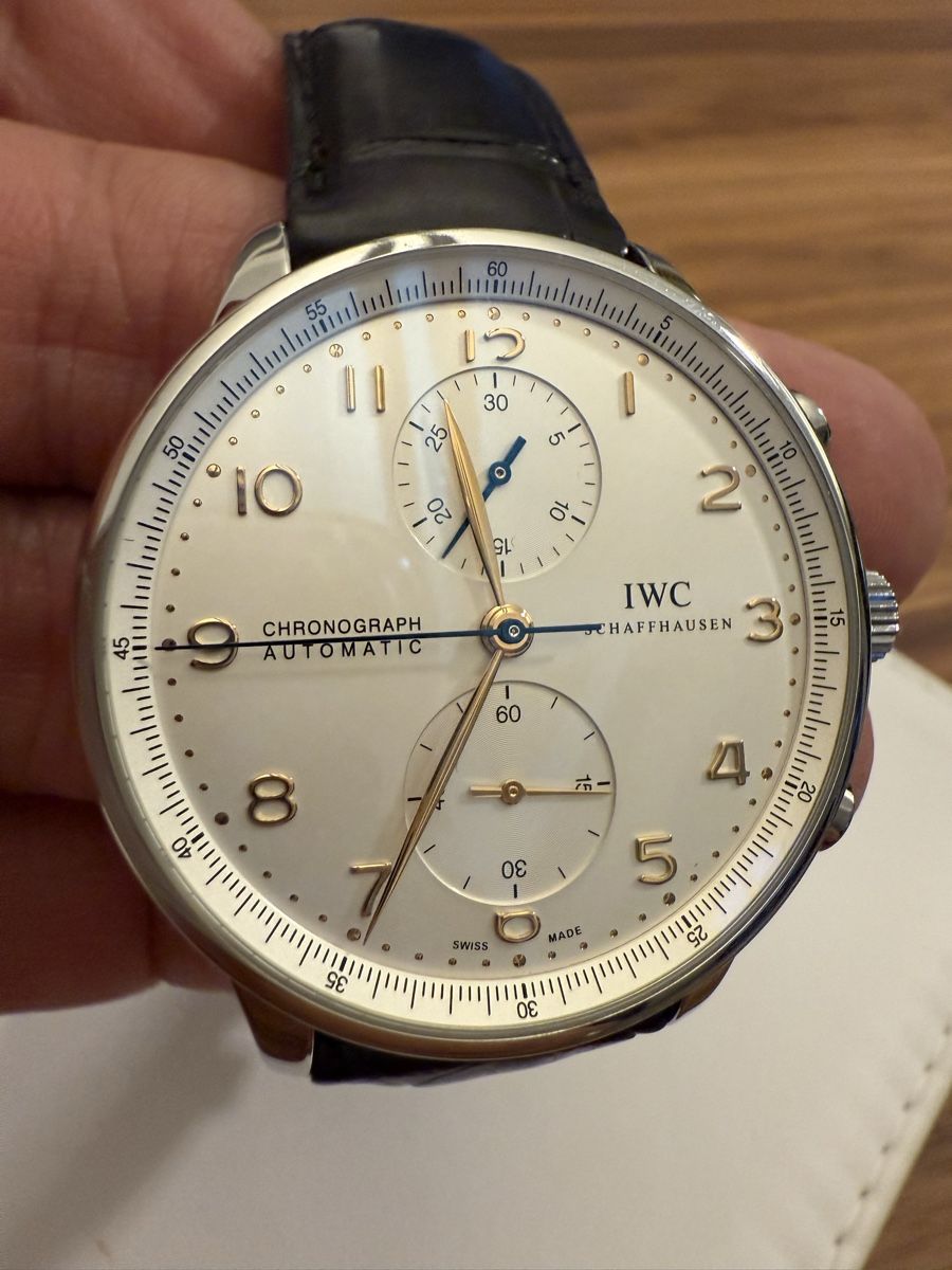 IWC Orologi: IWC Portugieser Chronograph – Usato da Muri b. Bern venduto da spb_14519
