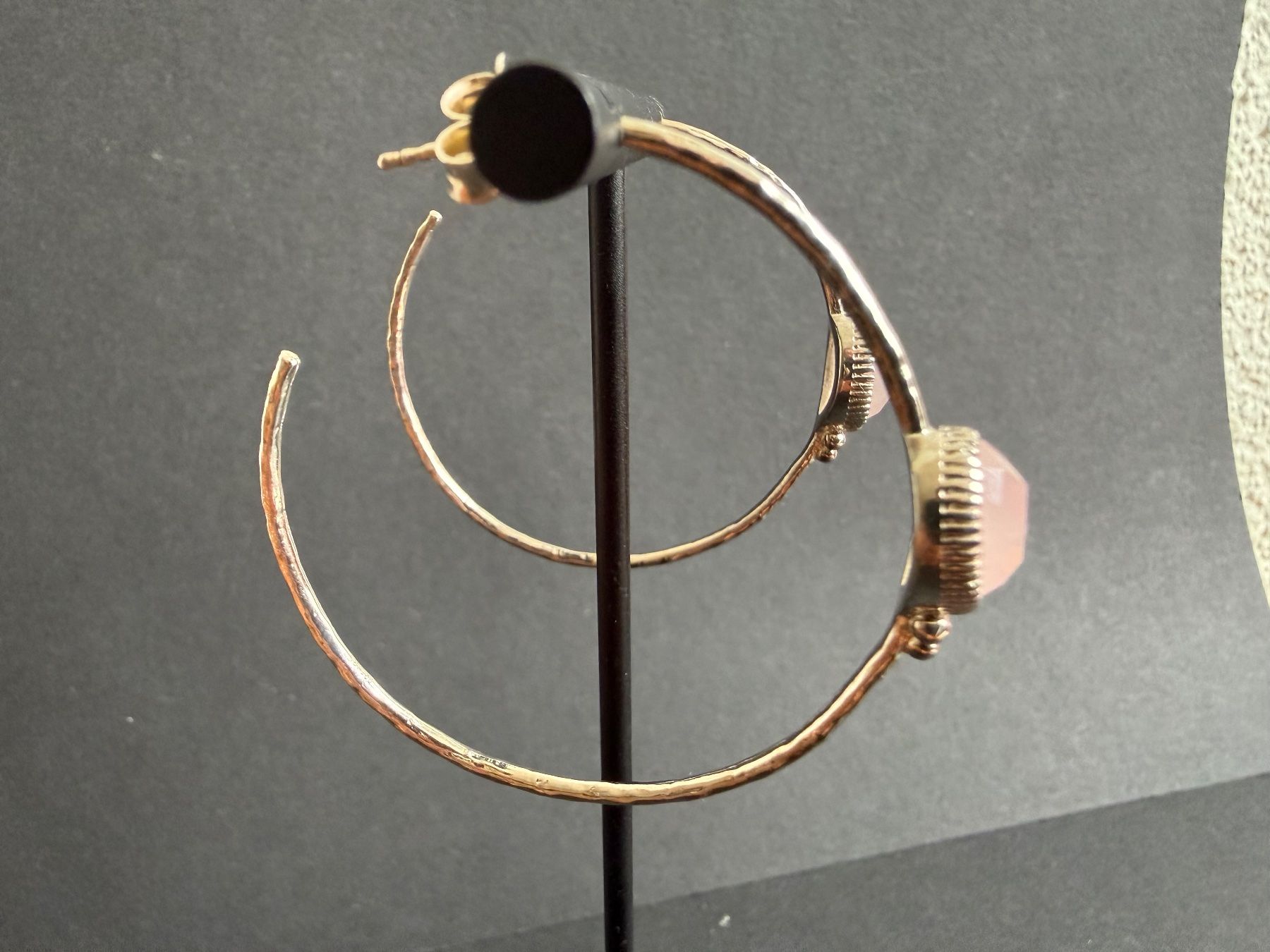 Orecchini pendenti & Orecchini a lobo: Silber Ohrringe mit Rosenquarz 925 – Usato da Spiegel b. Bern venduto da Rogger72 2