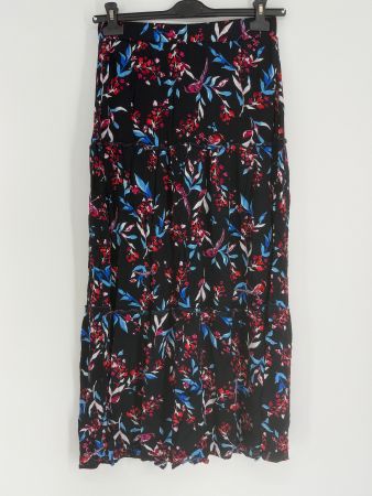 Maxi Rock mit Blumenmuster Gr. XS von Yessica C&A