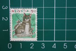 helvetia 50 rappen 1990 stamp