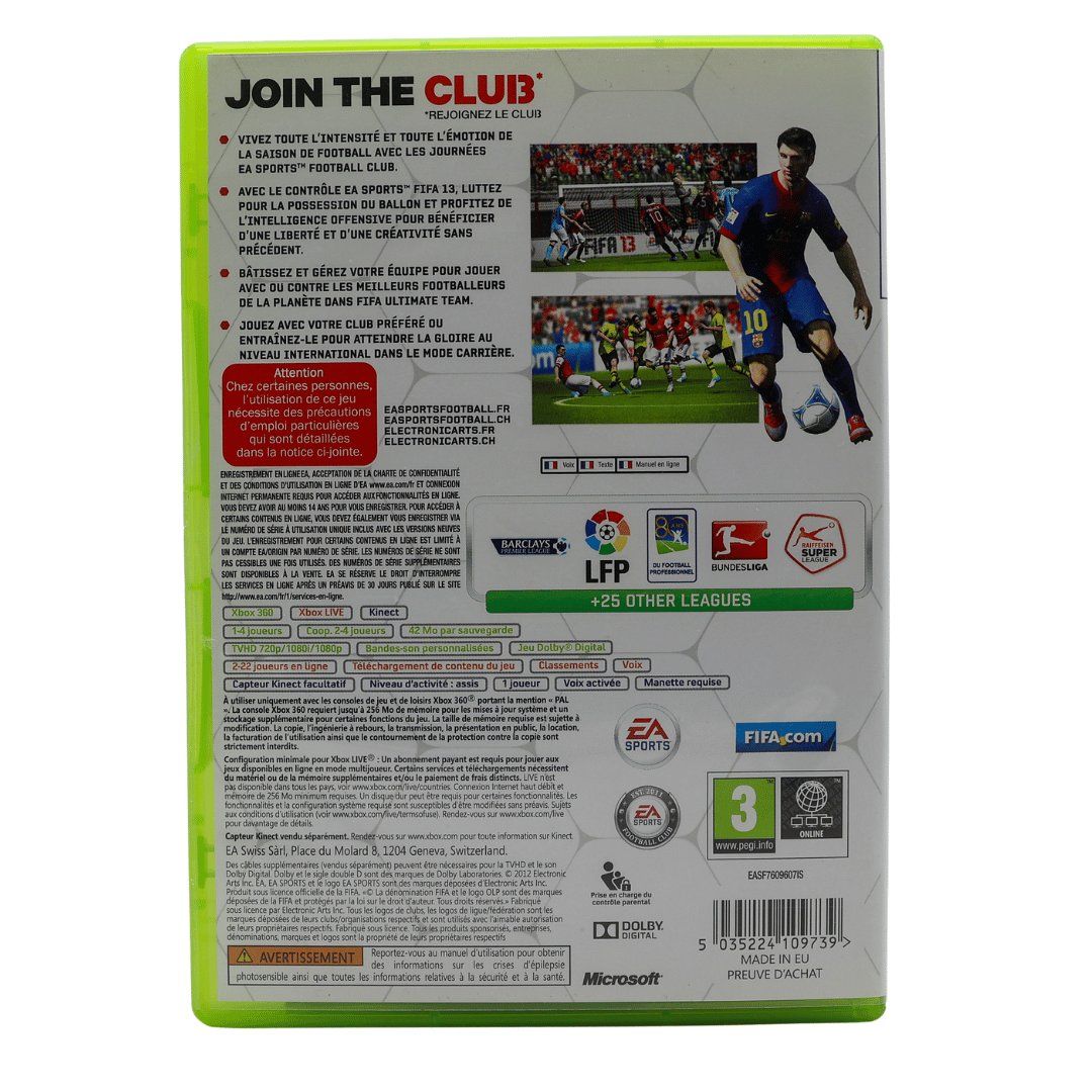 Giochi: FIFA 13 - Xbox 360 – Usato da Paudex venduto da dindeboy 1