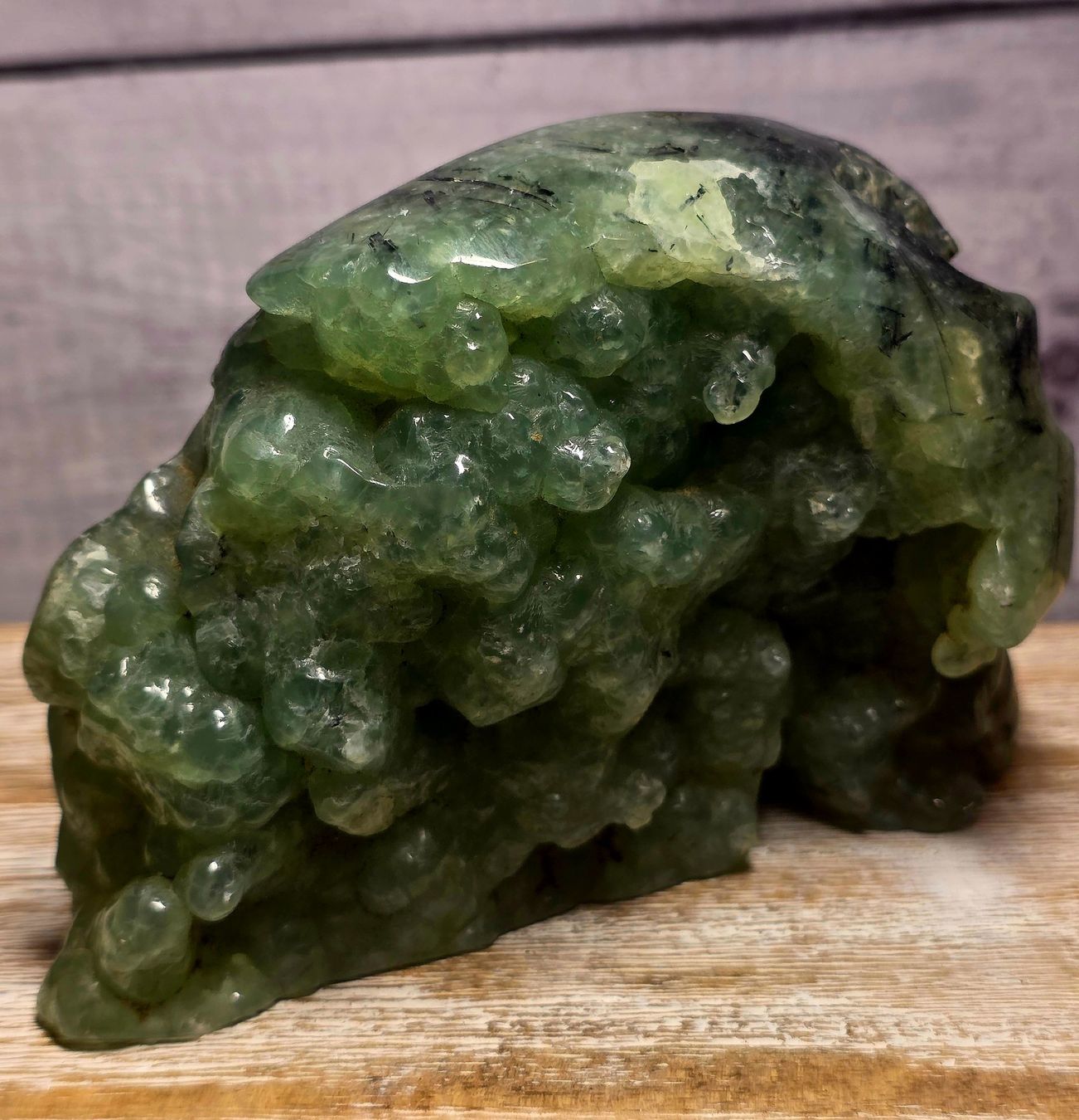 Minerali & Pietre curative: Prehnit Schädel 1.068kg – Nuovo e nell'imballaggio originale da Matzingen venduto da Shay_Crystalz 1