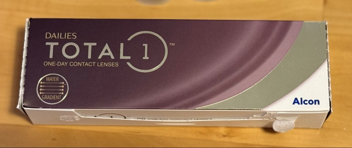 Kontaktlinsen: Dailies Total 1, -1.25, 24 Stück – Neu (gemäss Beschreibung) aus Niederhasli von R__A 3