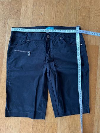 Damenshorts, Gr. 38, schwarz, Casual Fit, Sommer-Look!