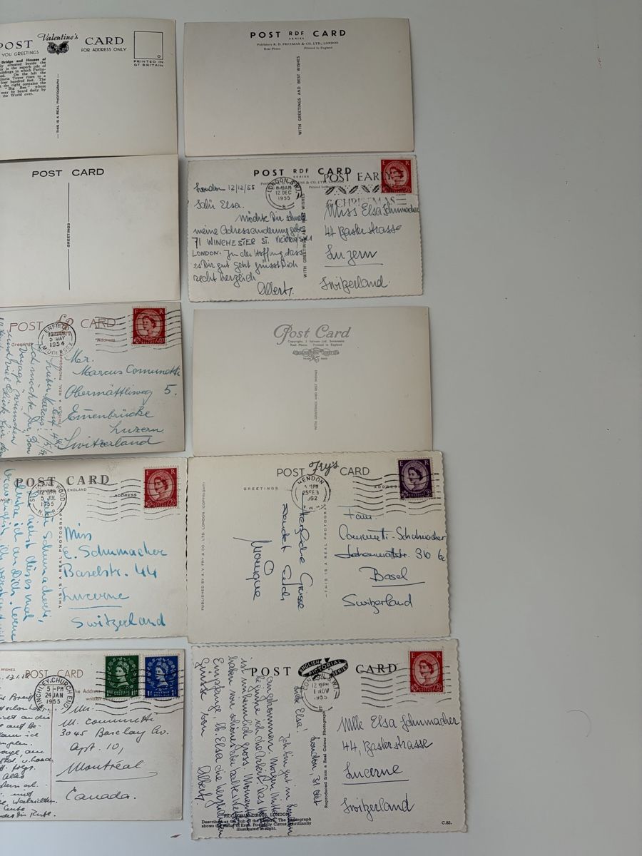 Cartoline postali: Vintage London Ansichtskarten Set, 11 Stk. – Usato da Winterthur venduto da silen 6