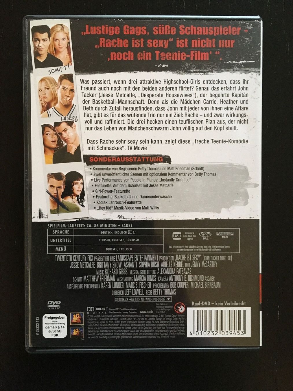 Tutti i DVDs: DVD Rache ist süss – Usato da Regensdorf venduto da scheissspiel 1