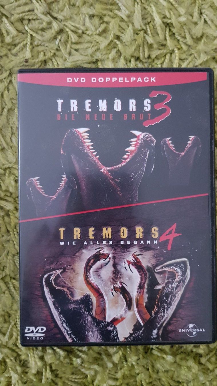 Tutti i DVDs: Tremors 3 + 4 – Usato da Dornach venduto da Letizia1987
