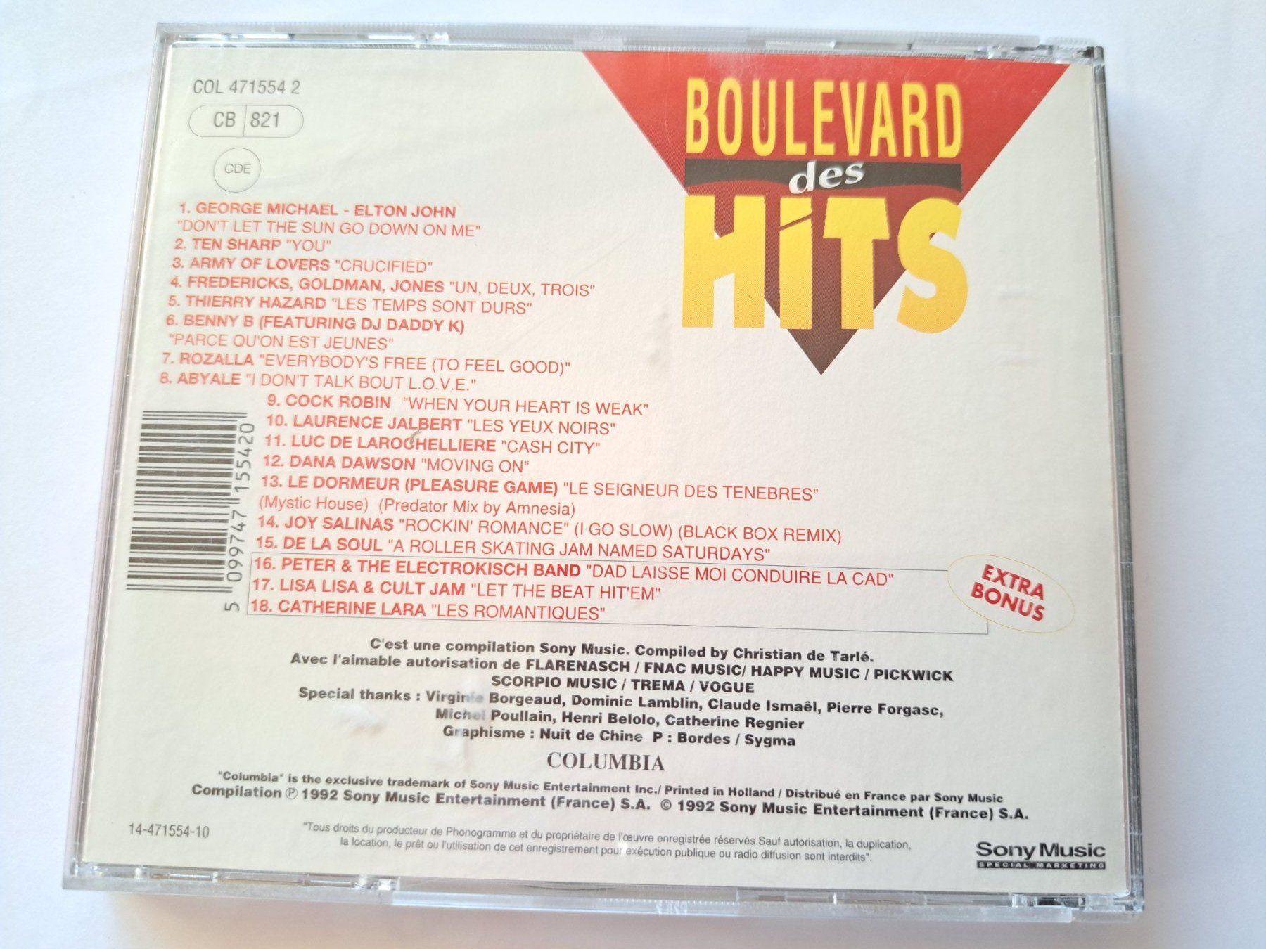 CD: Cd Boulevard des hits 14 – Usato da Pully venduto da bro_n52j 1