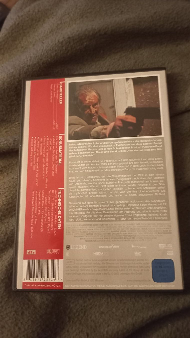 Tutti i DVDs: Ex Drummer DVD Kino Kontrovers – Usato da Olten venduto da Donatello1984 1