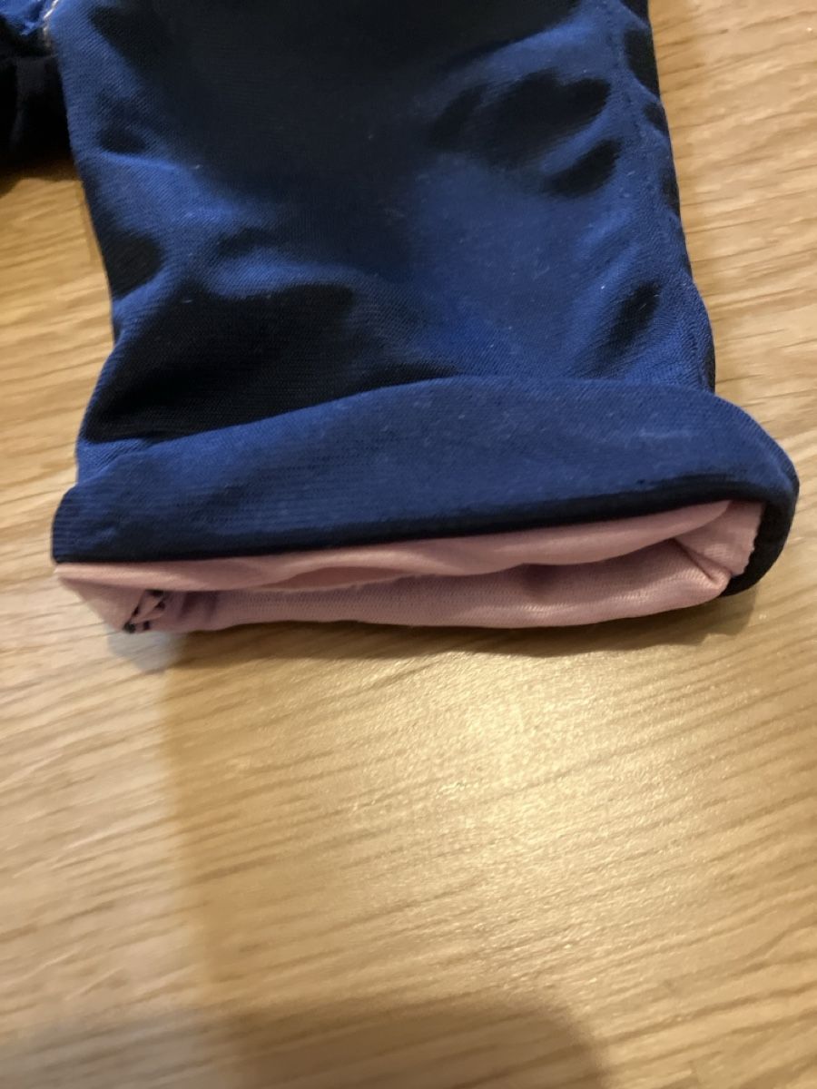 Bambole: Soft doll jeans in dark blue, pink inside – Usato da Zürich venduto da papperlapapp1 4