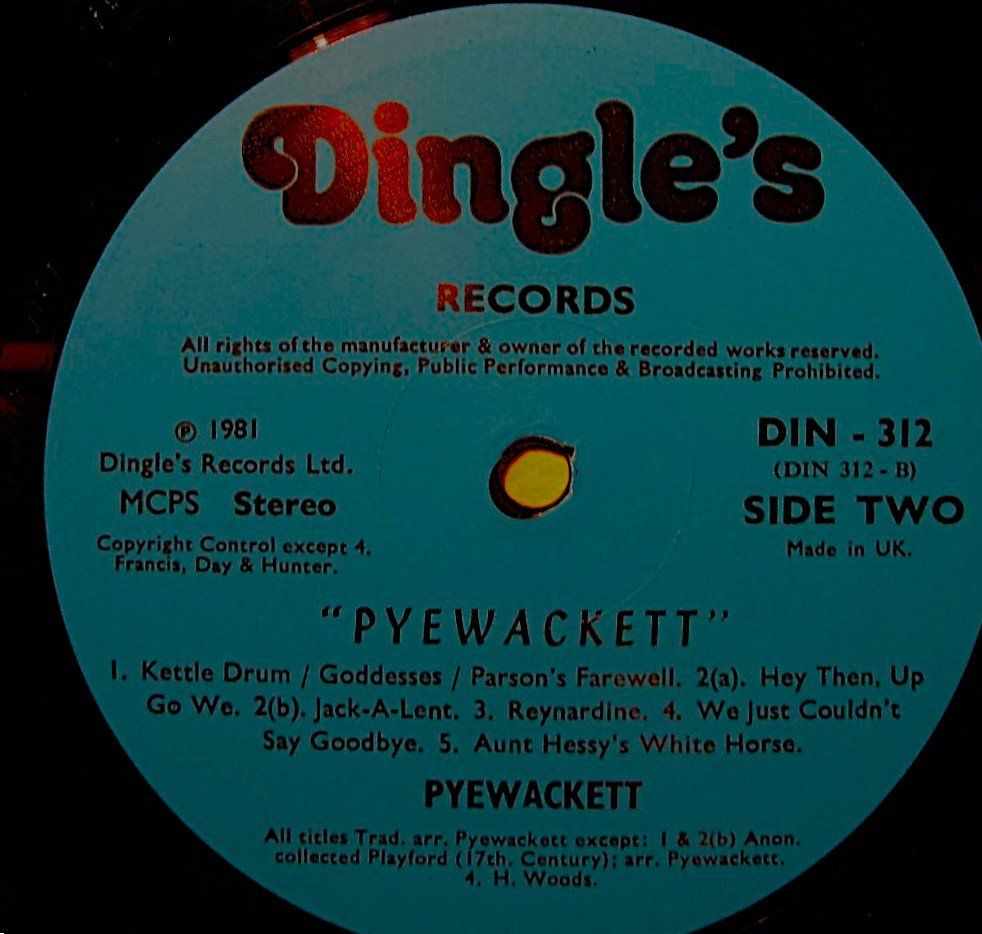 Dischi in vinile: PYEWACKETT "Pyewackett" RARE CELTIC FOLK LP IN VG+ – Usato da Monthey venduto da Pingmub 4