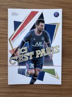 Lionel Messi Topps Trading Card Ici C'est Paris Paris Saint-
