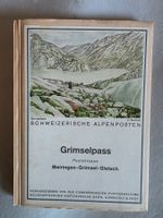 Grimsel Pass - Schweizerische Alpenposten 1939