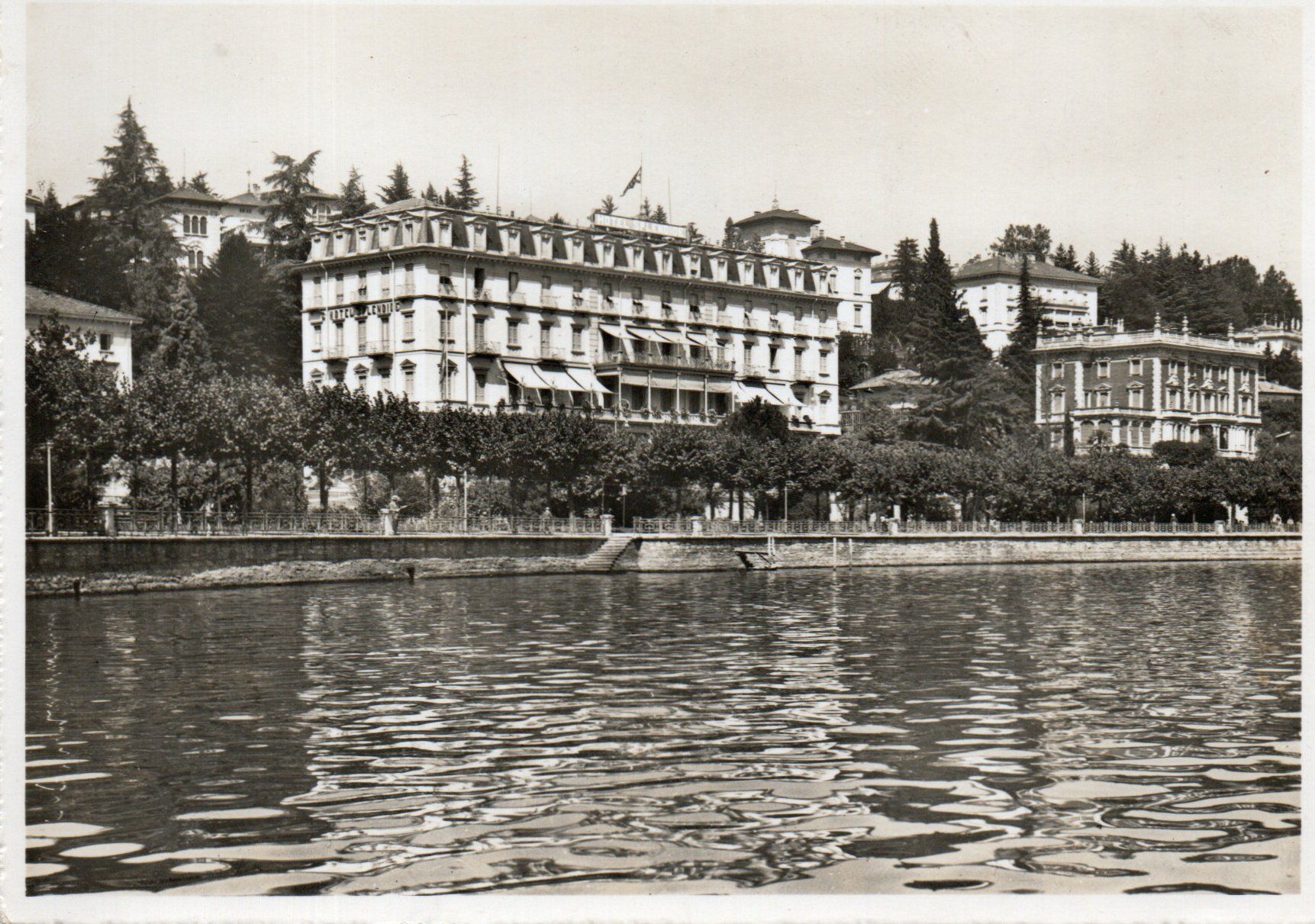 Ansichtskarten: Lugano - Hotel Splendide – Neu (gemäss Beschreibung) aus Melano von pisonsdro