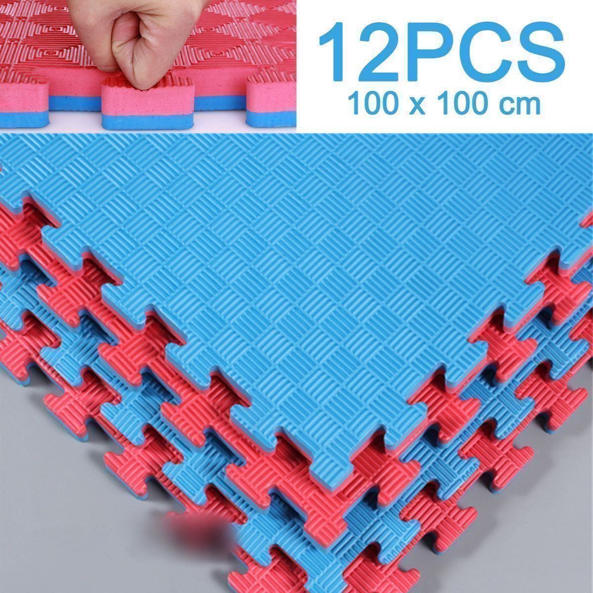 Tappetini fitness: 12pcs Judo Matte Bodenmatte Puzzlematte – Nuovo (secondo la descrizione) da Thun venduto da Top32
