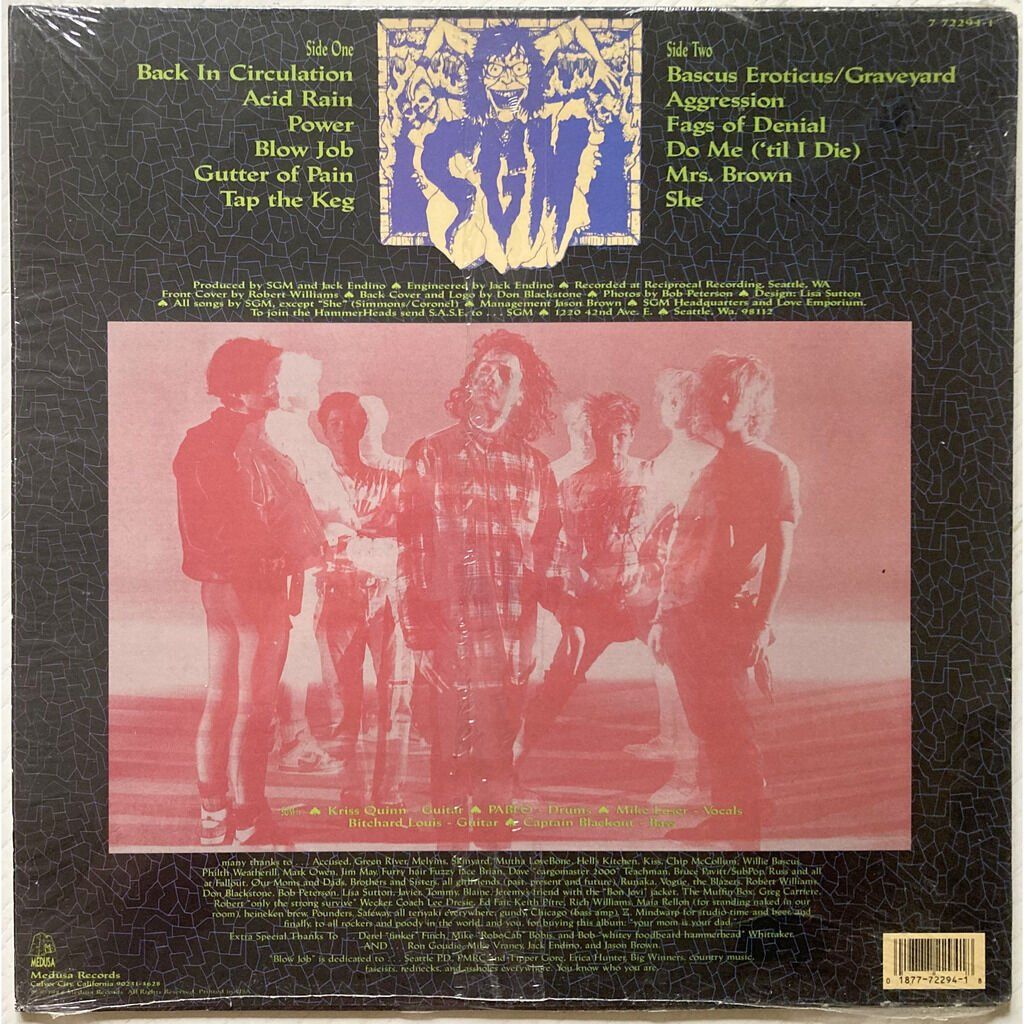 Schallplatten: SGM - AGGRESSION – Gebraucht aus Bottens von hotter-than-hell 1