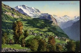 Wengen  und die Jungfrau
