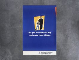 Poster Swiss School of Tourism SSH, Chur