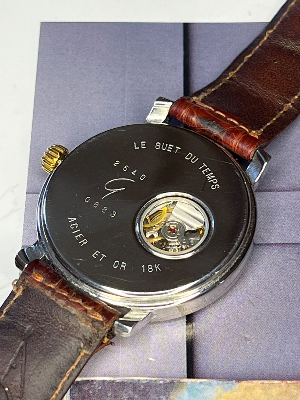 Uhren: Le Guet 18k avec réserve de marché – Gebraucht aus GENEVE von hehakasapa 7