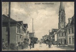 Amriswil, Weinfelderstrasse und Blick au