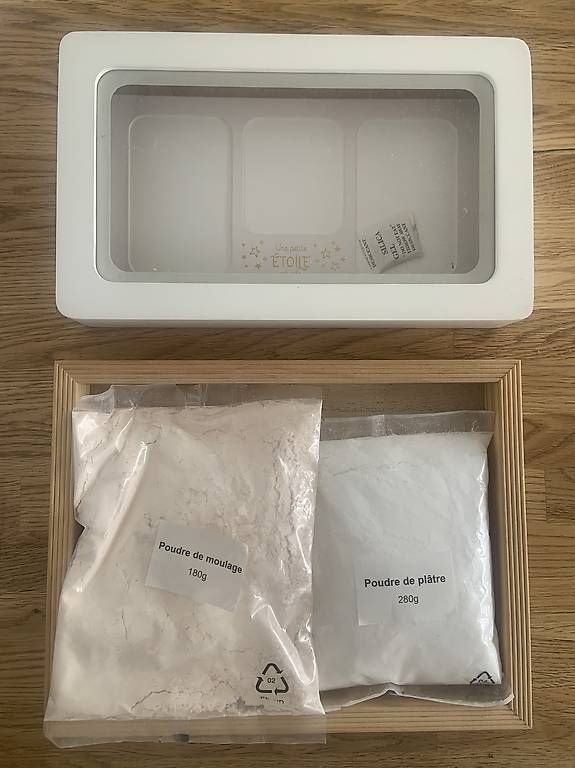 Cornici: Cadre empreintes bébé Abdruckset Baby Geschenk – Nuovo (secondo la descrizione) da Davos Dorf venduto da BenoitFichaux 1