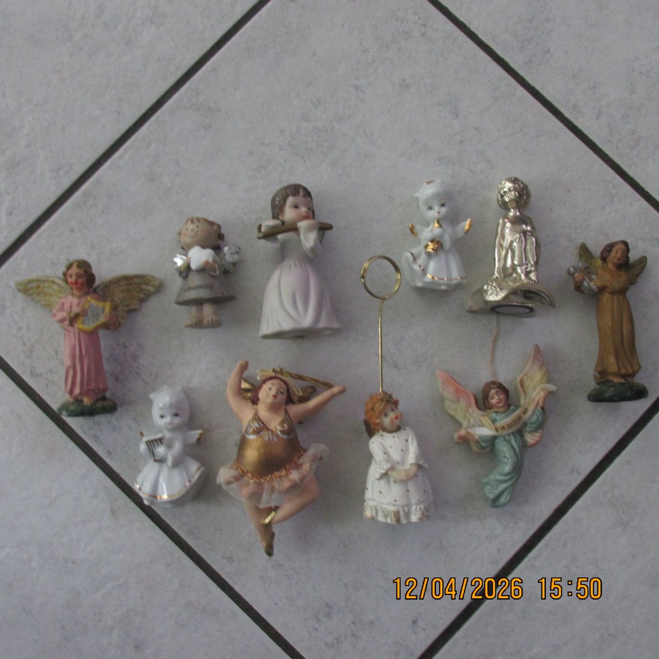 Figuren: Engel-Figuren Set, 10-teilig – Gebraucht aus Galgenen von Forflowers 1