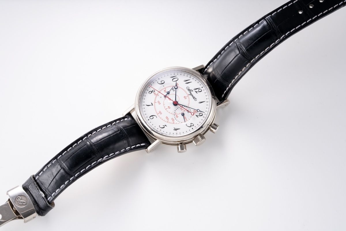 Breguet Uhren: Breguet Classique Chronograph in Weißgold mit Emaille-Dial – Gebraucht aus Zürich von DirectSalesZurich 4
