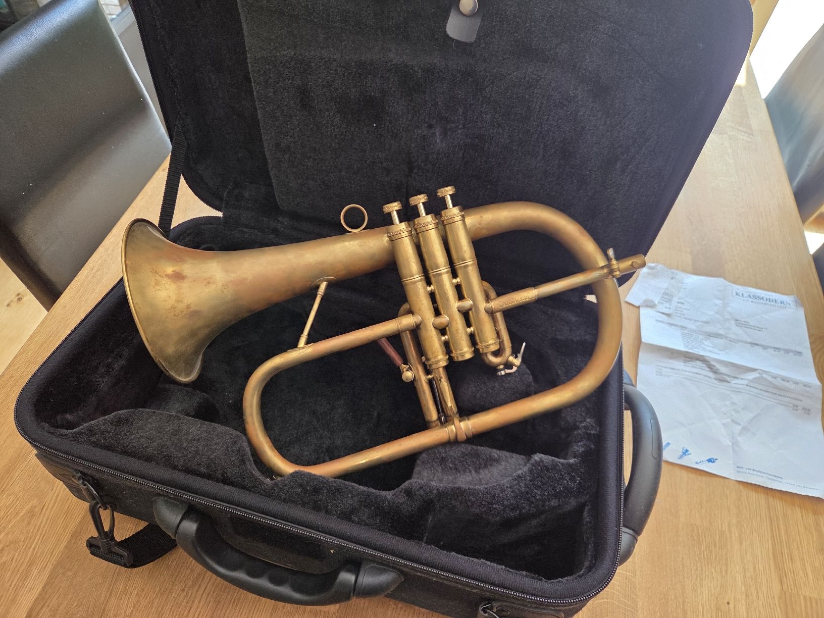 Strumenti musicali: Flügelhorn Carolbrass – Usato da Lostorf venduto da Mir_gqg8