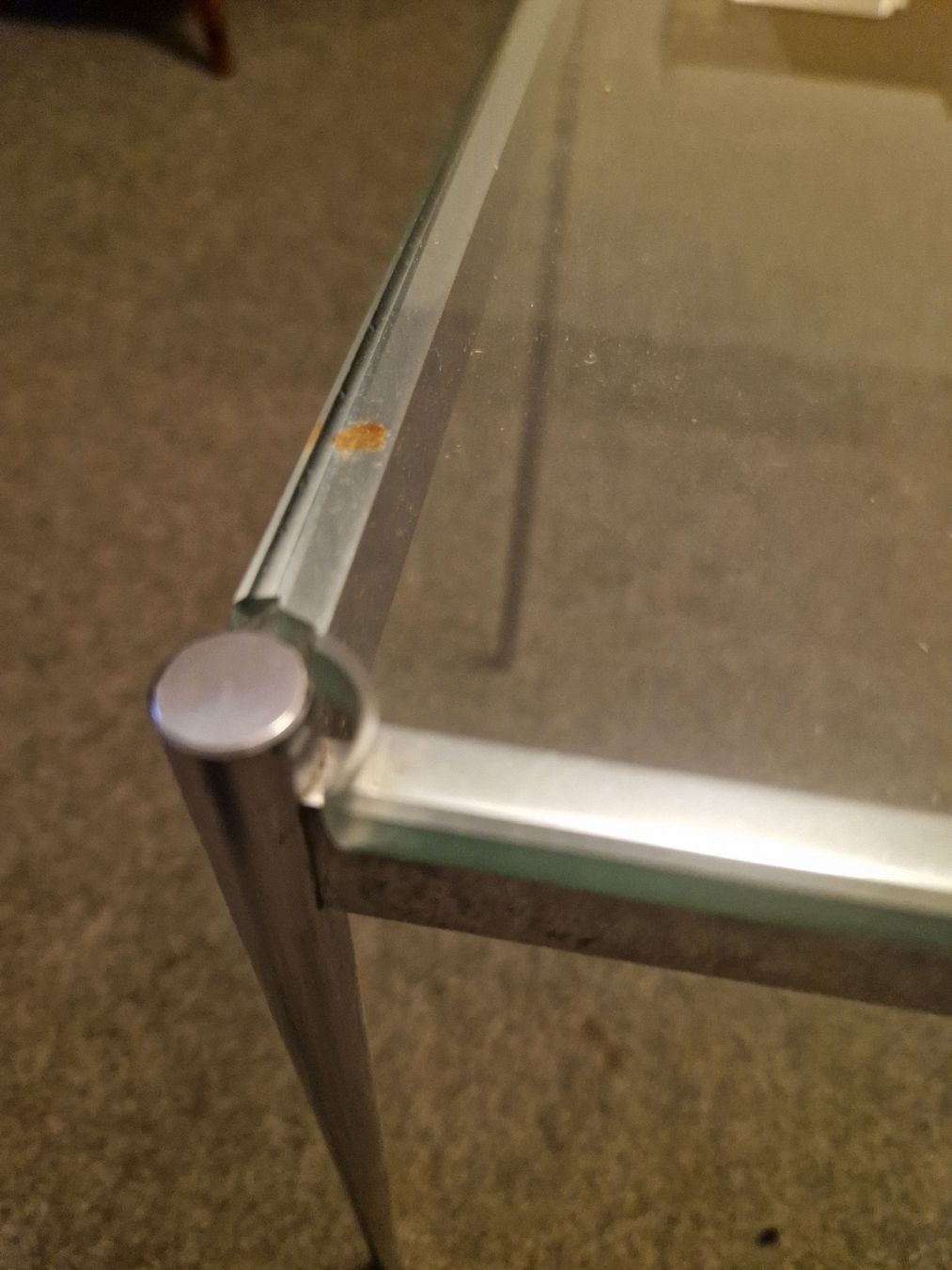 Tables: 2 kleine Glastische – D'occasion à Basel par Luckyvrena 1